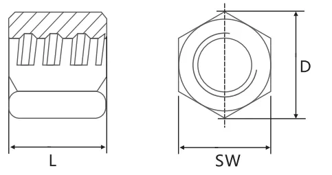 hex coupler